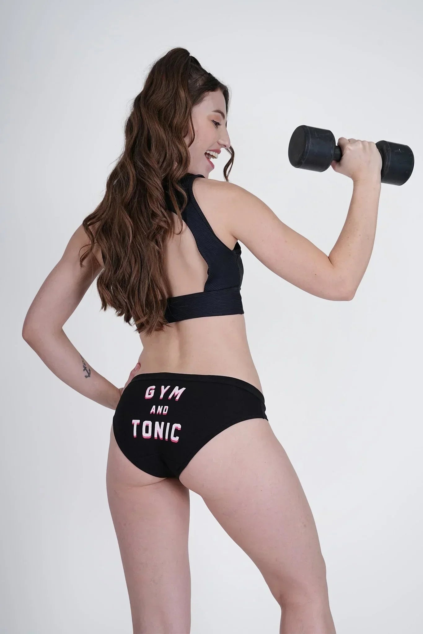 Black Low Rise Bikini Panty! - SOVIV