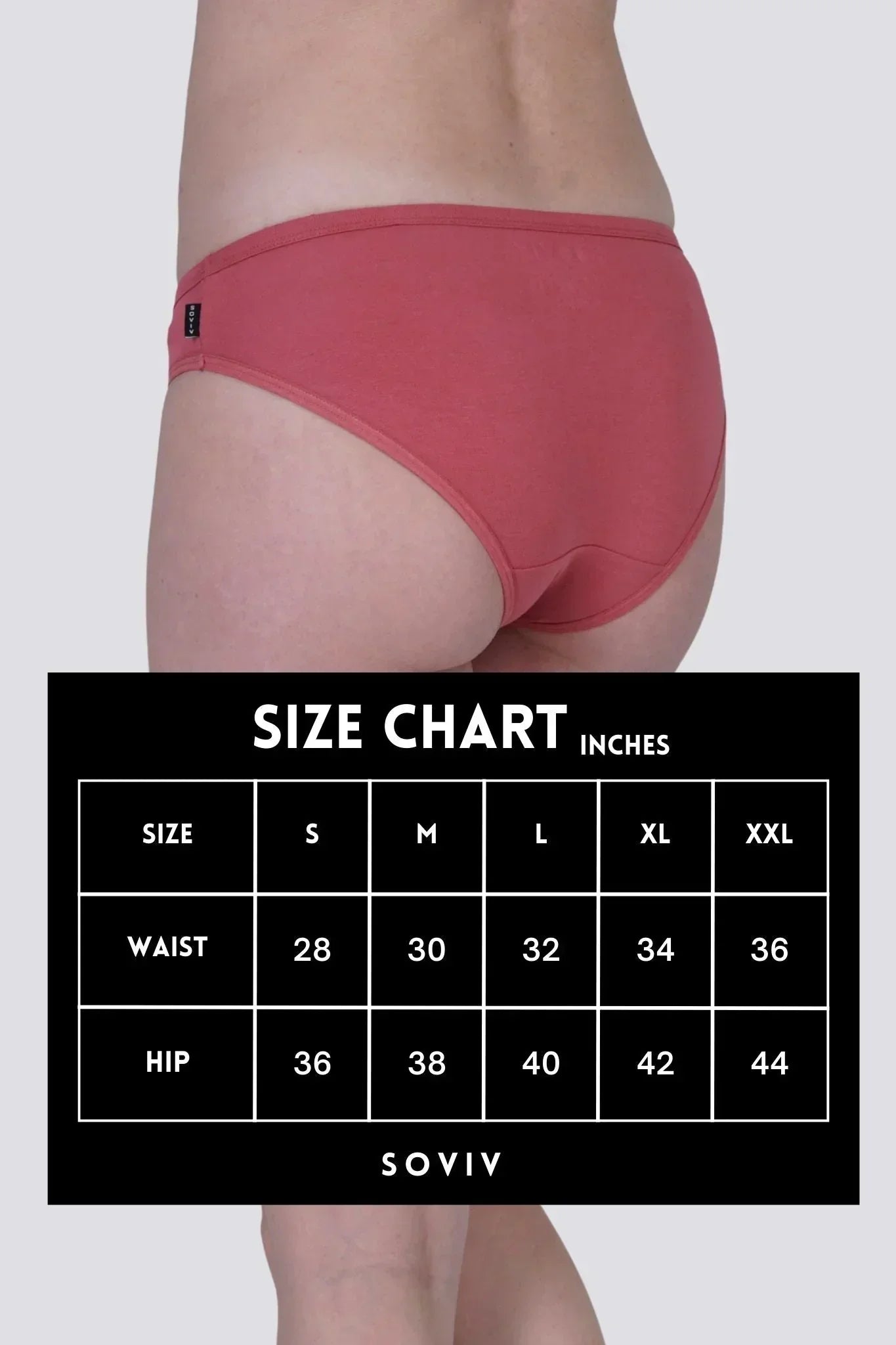 Pretty In Three Low Rise Bikini Panty! - SOVIV
