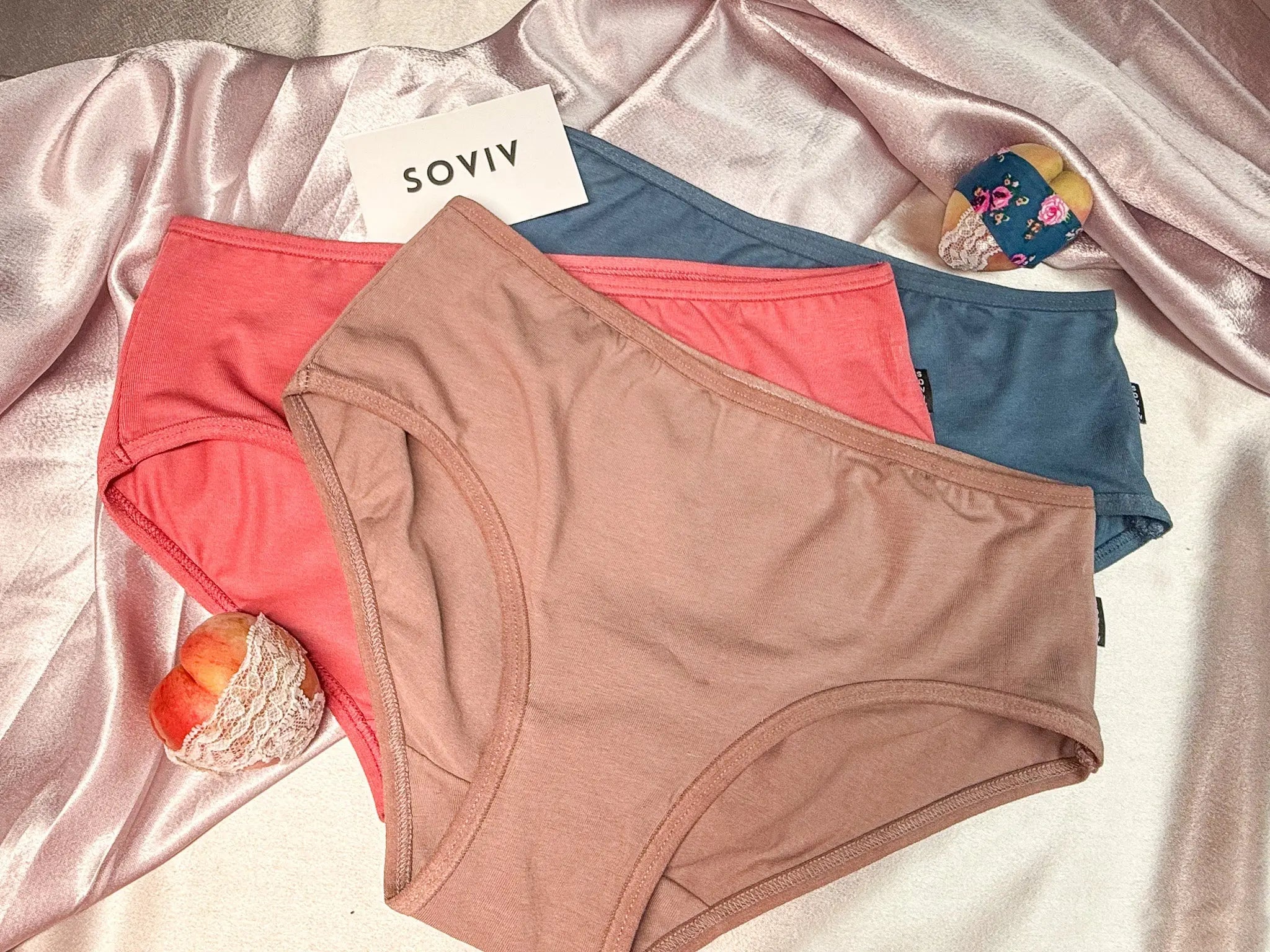 Cotton Stretch Hipsters - SOVIV