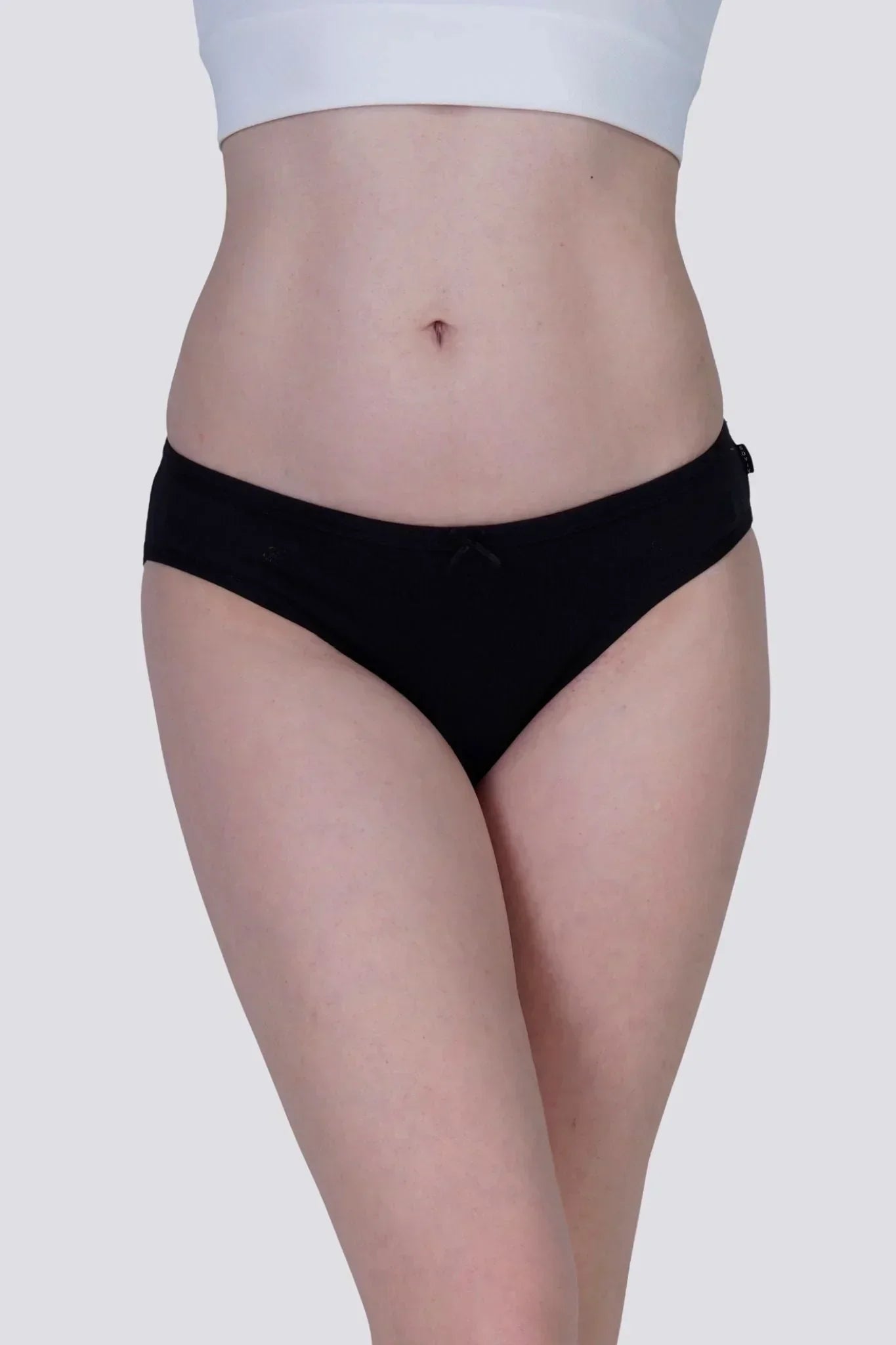 Black Low Rise Bikini Panty! - SOVIV