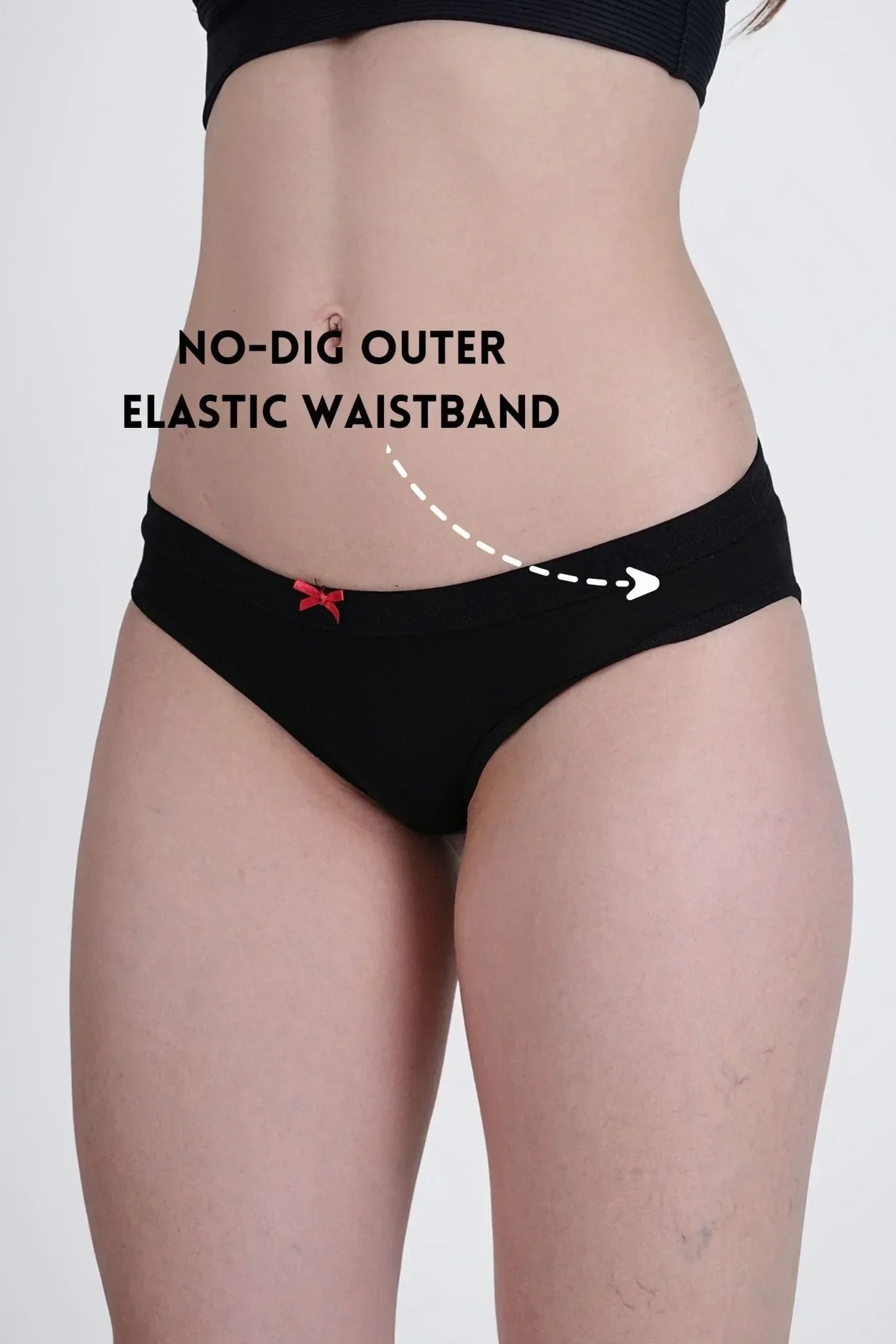 Black Low Rise Bikini Panty! - SOVIV