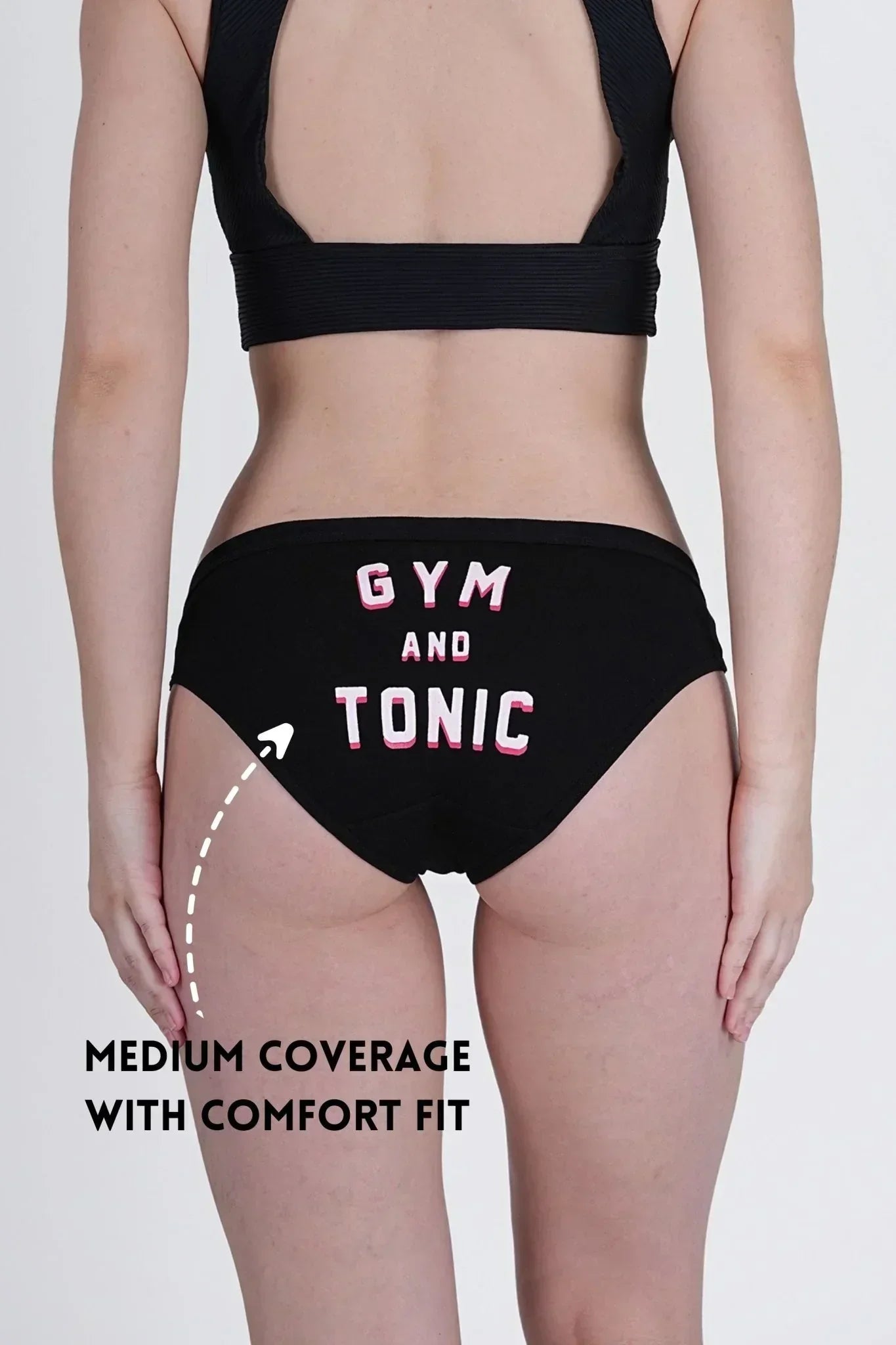 Black Low Rise Bikini Panty! - SOVIV