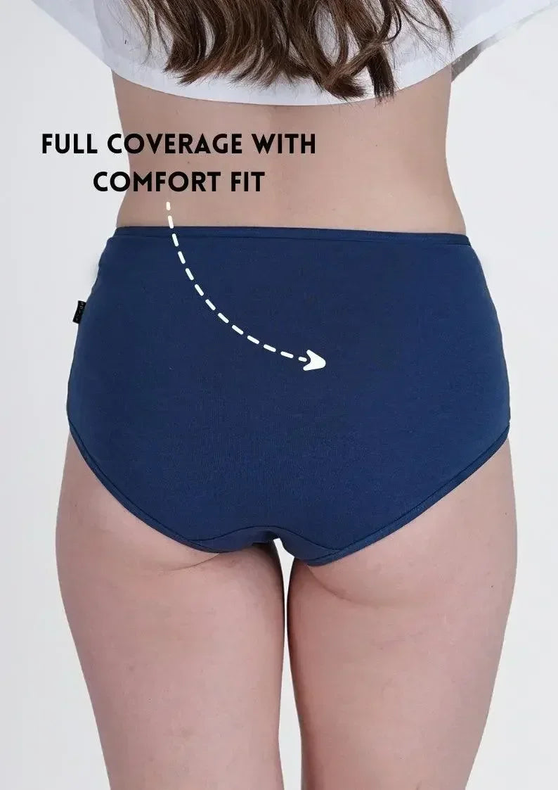 Classic High Rise Hipster Panty! (Pack of 3) - SOVIV