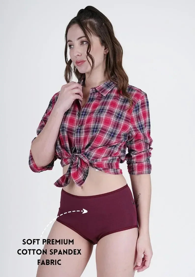 Classic High Rise Hipster Panty! (Pack of 3) - SOVIV