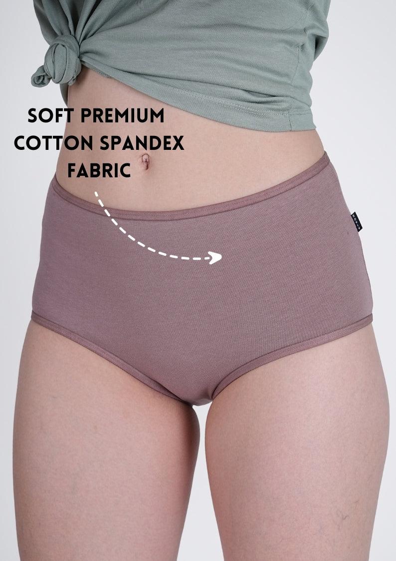Dark Nude High Rise Hipster Panty - SOVIV