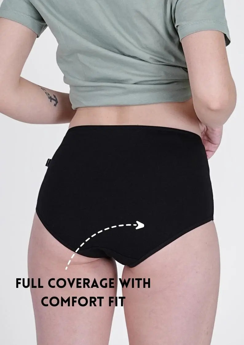 Elegant High Rise Hipster Panties! (Pack of 3) - SOVIV