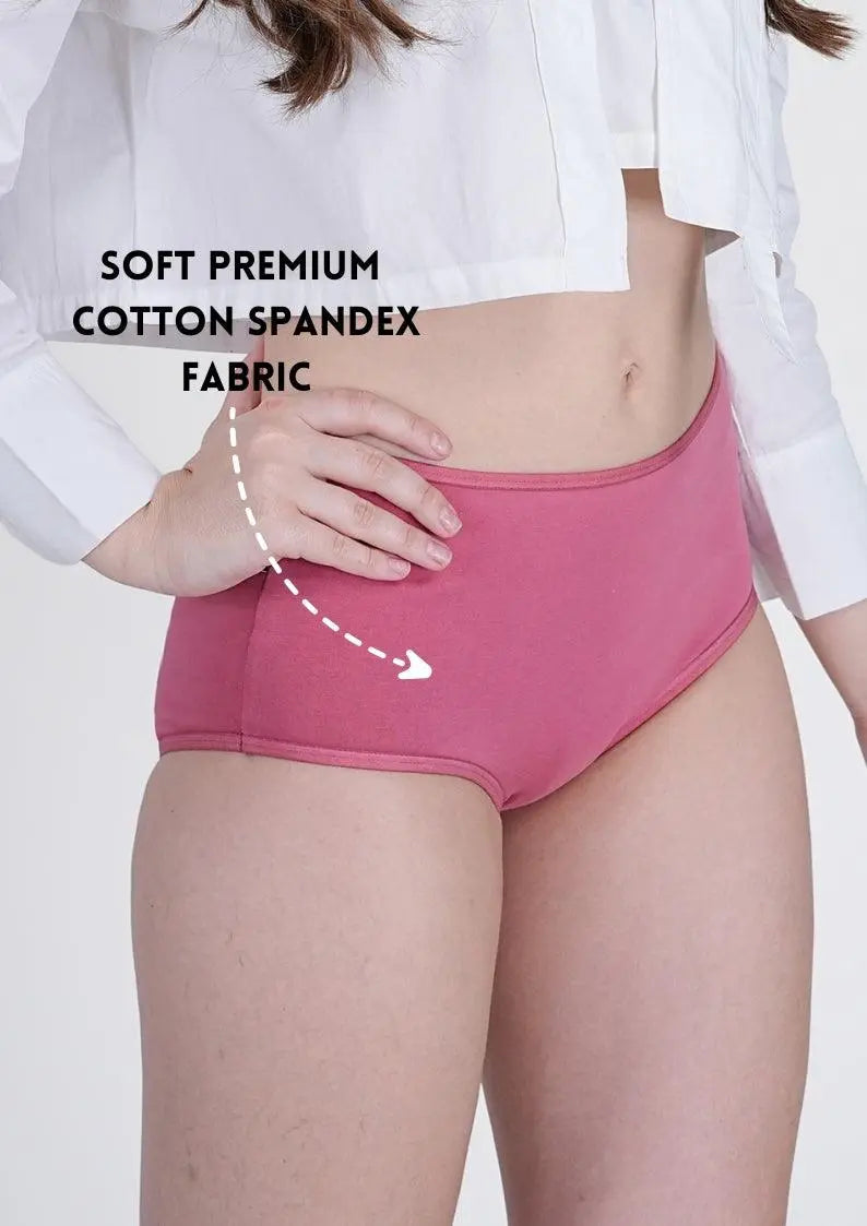 Everyday High Rise Hipster Panty! (Pack of 3) - SOVIV