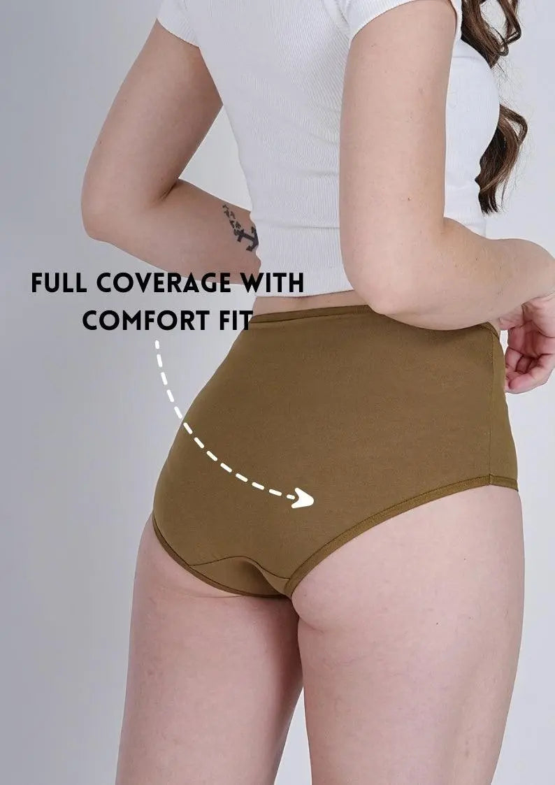 Everyday High Rise Hipster Panty! (Pack of 3) - SOVIV