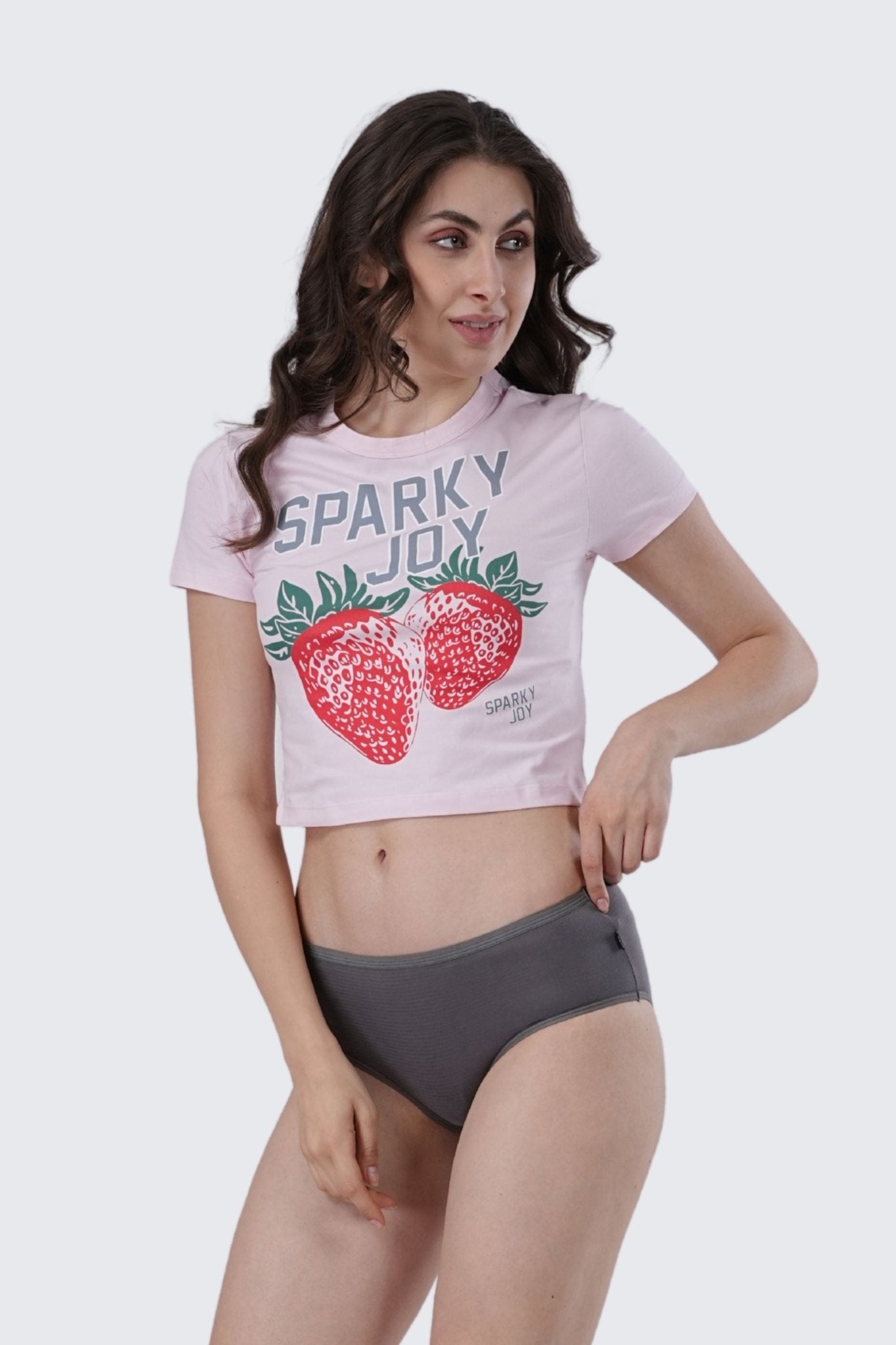 Moonstone Self Texture Mid Rise Hipster Panty - SOVIV