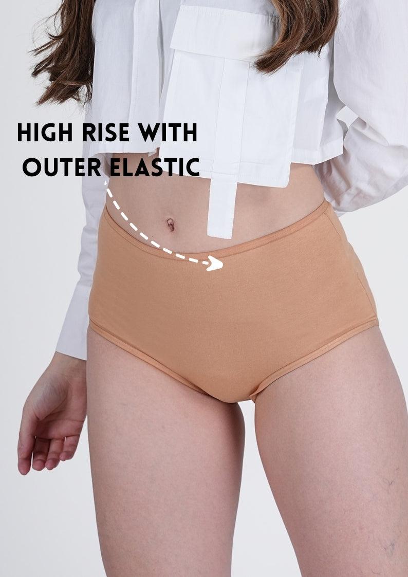 Nude High Rise Hipster Panty - SOVIV