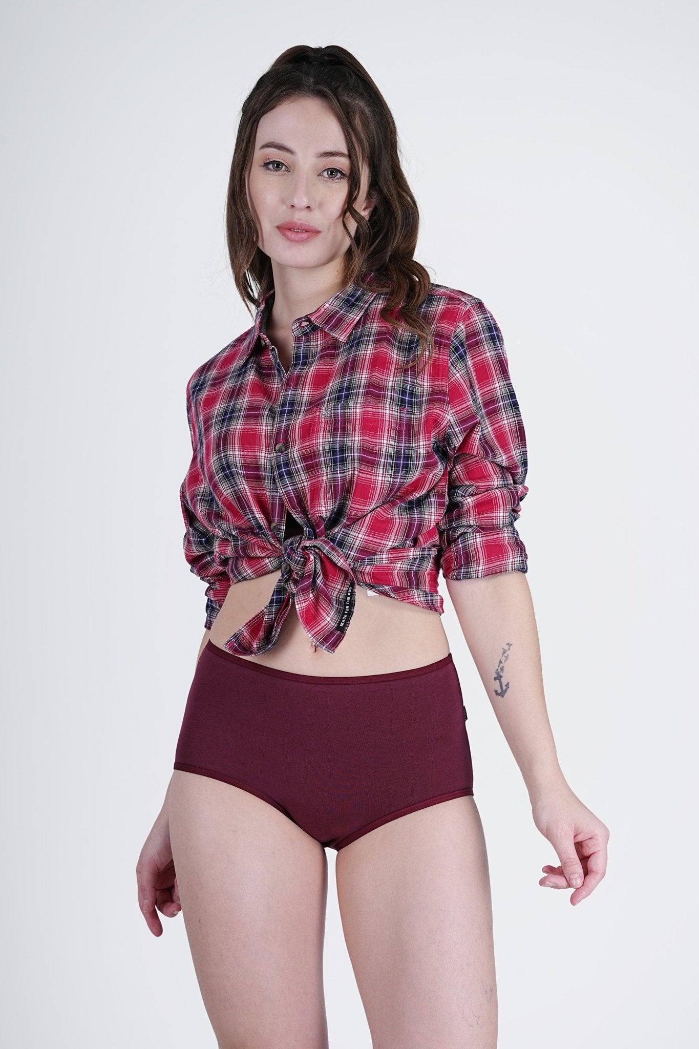 Sangria High Rise Hipster Panty - SOVIV