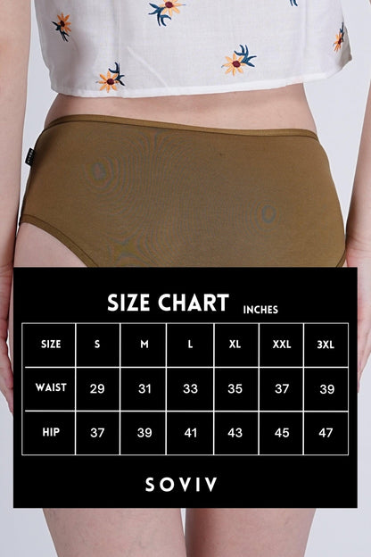 Sangria Mid Rise Hipster Panty - SOVIV