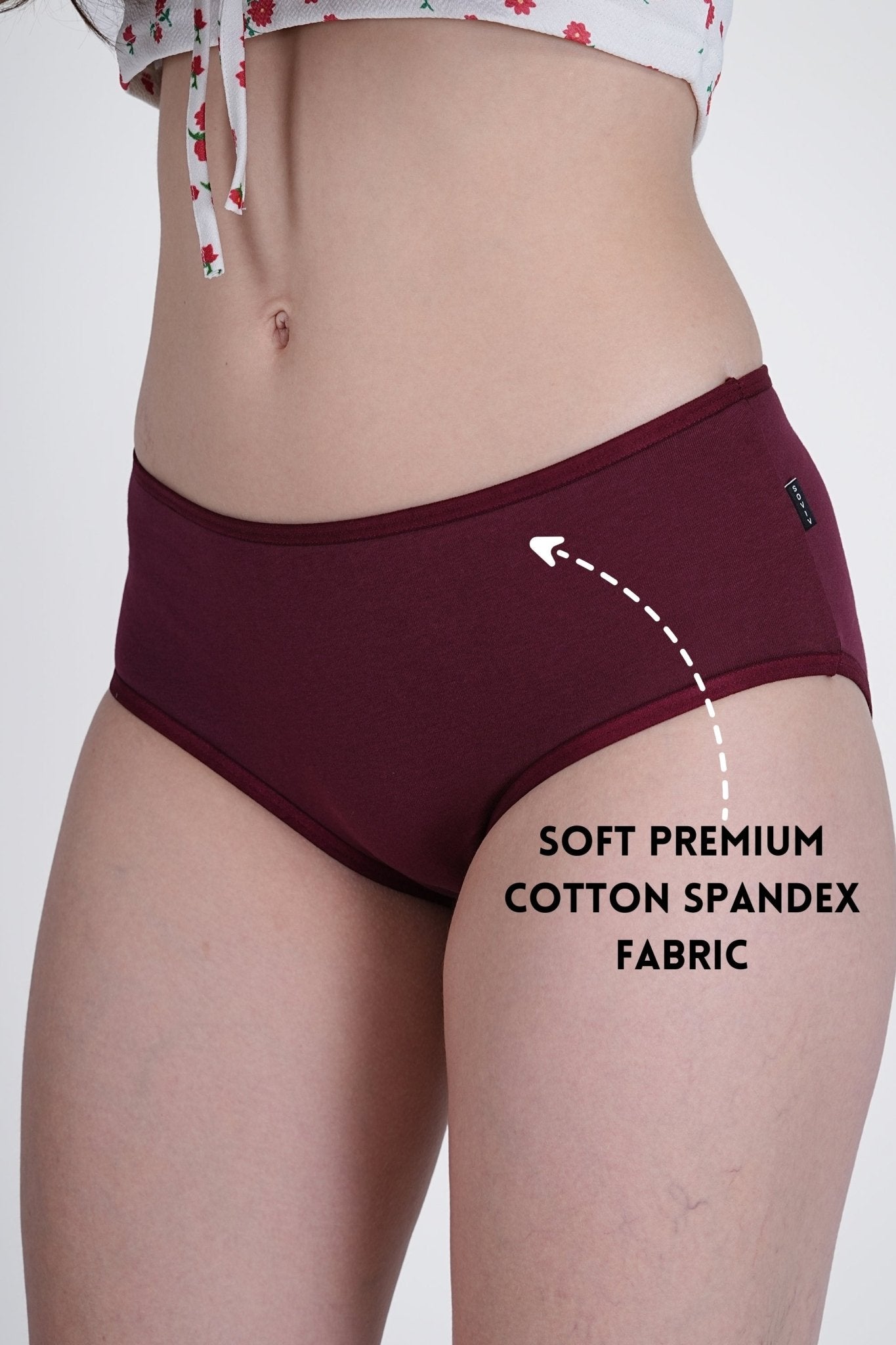 Triple Treat Mid Rise Hipsters! (3 Pack) - SOVIV