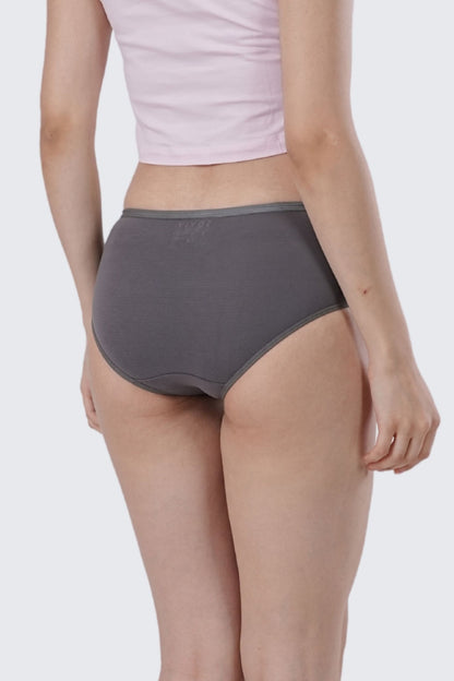 Twilight Treats Self Texture Mid Rise Hipster Panty (Pack of 3) - SOVIV