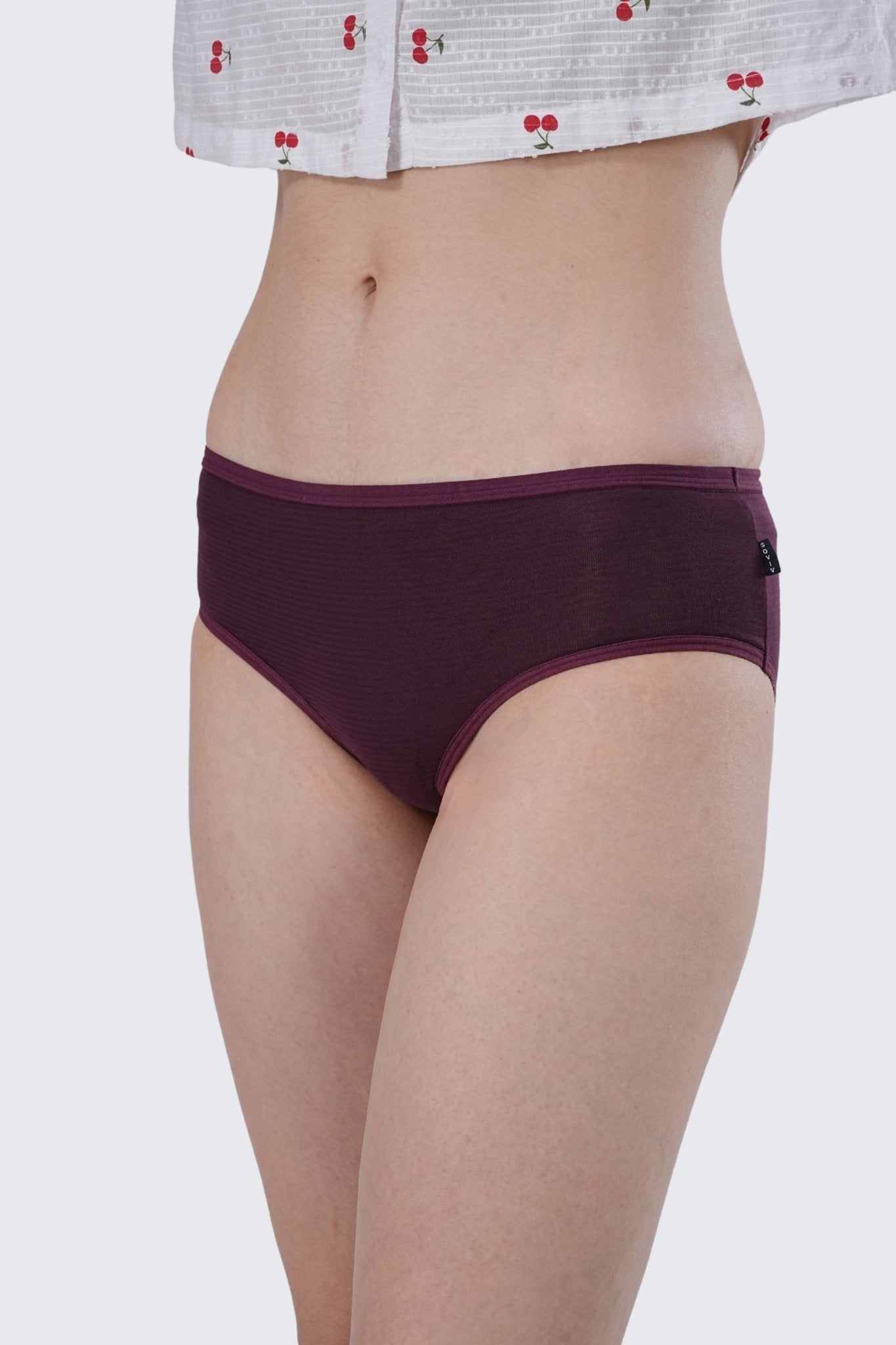 Twilight Treats Self Texture Mid Rise Hipster Panty (Pack of 3) - SOVIV